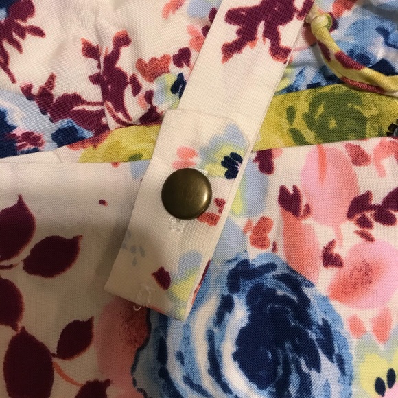 floral crop top - Picture 6 of 8